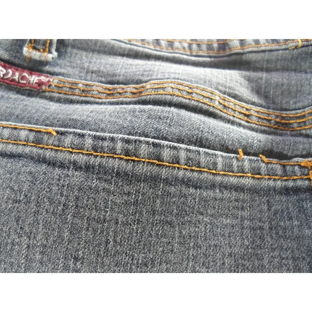 Jordache lo-Rise Stretch Capri VTG 90s Womens Waist=30 Ins=22 Rise=8 Lightwash